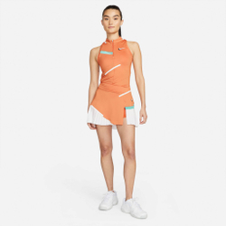 Женская теннисная юбка Nike Court Dri-Fit Skirt Women - Orange, White