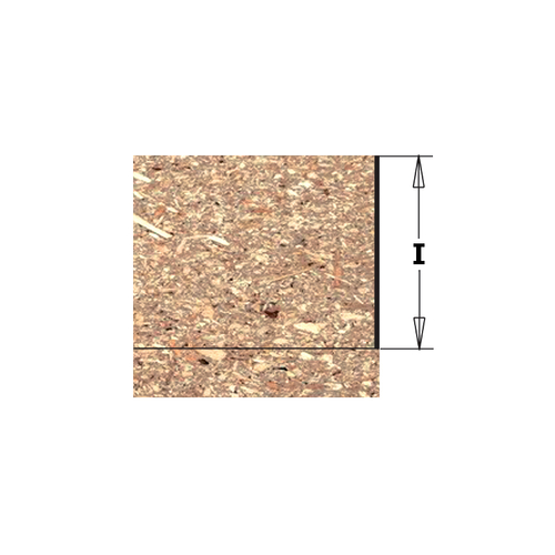 Фреза обгонная CMT с нижним подшипником S=8 D=9,5x12,7 K906-096