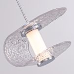 Подвесной светильник MD24020901-1A chrome/clear