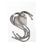 Крючки металлические в наборе 5шт S - формы «ИДЕЯДОМА», 8,5см