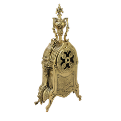 Bello De Bronze Каминные часы с маятником с канделябрами "Библо"