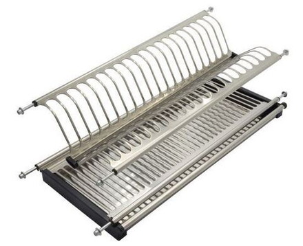 Сушилка НЕРЖ. 600 двухуровневая(1поддон) штамповка Comfort DV