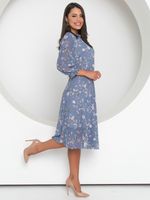 Платье Восхитительный шифон (блу) Diolche