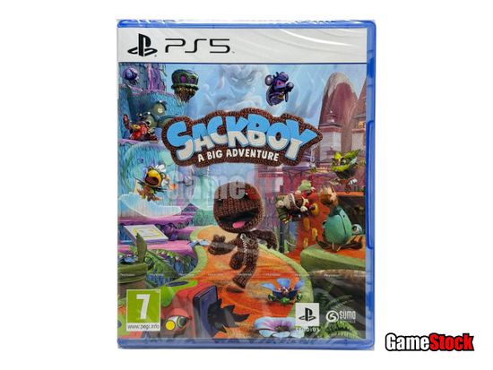 PS5 Sackboy A Big Adventure/Сэкбой: Большое приключение (Новый, Полностью на русском языке, PPSA-01288)