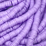 Бусины хеши, каучук, оттенок "Прованс"