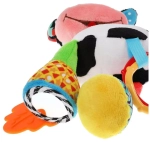 306983/Текстильная игрушка погремушка корова подвеска с вибрацией на блистере Умка/RV-C3/1