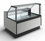 Гастрономическая витрина Carboma BAVARIA 4 GC110 SM 1,25-1 (версия 2.0) (без боковин)