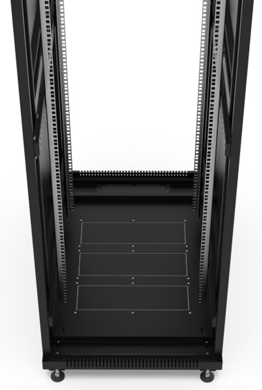 Шкаф напольный 19", 42U Filum FL-NT-42610PP2M-BK