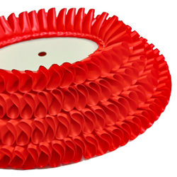 Овал № 3-25. Размер 138 х 178 мм. Цвета лент в ассортименте.