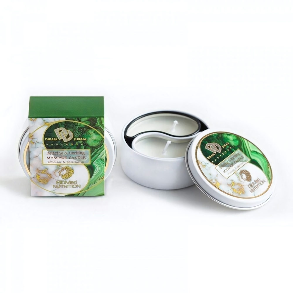 Массажная свеча Relaxing & Exciting Massage Candle Малахитовый Cон (30 мл)