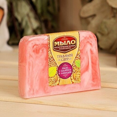 Банное мыло Травяной сбор - 80 гр. (Цвет: не задано)