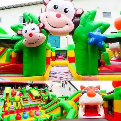 Надувной парк «Спортивный мир»