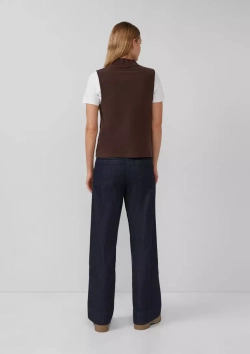 Джемпер без рукавов