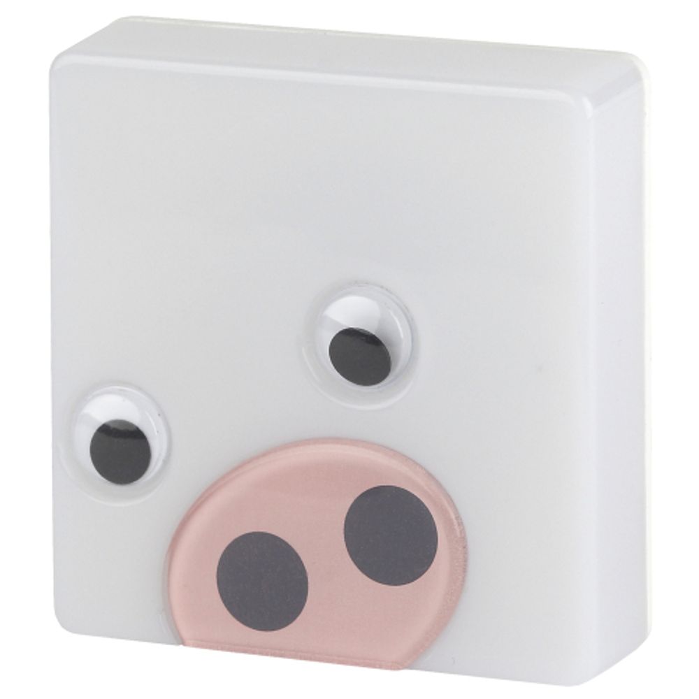 Ночник - светильник светодиодный ЭРА NN-631-LS-P в розетку с датчиком освещенности розовый | Ночники