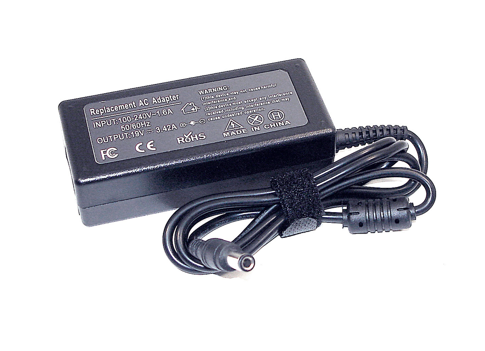 Блок питания для монитора и телевизора LCD 19V 3.42A 65W (6.3x3.0mm) OEM