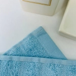 Полотенце махровое 70*140см «FLUFFY» цвет небесный 01-128, плотность 500гр/м2