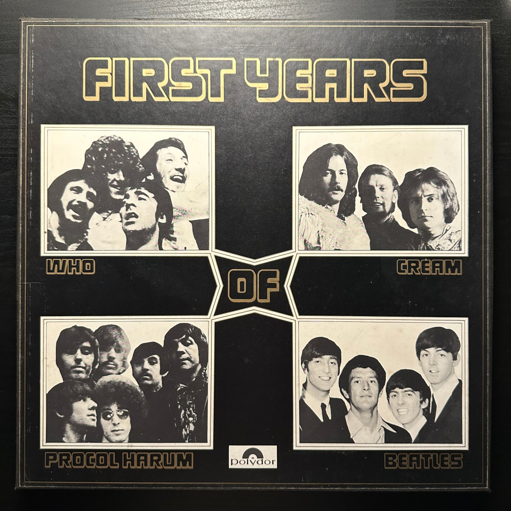 Сборник First Years Of Who, Cream, Procol Harum, Beatles 4LP (Европа)