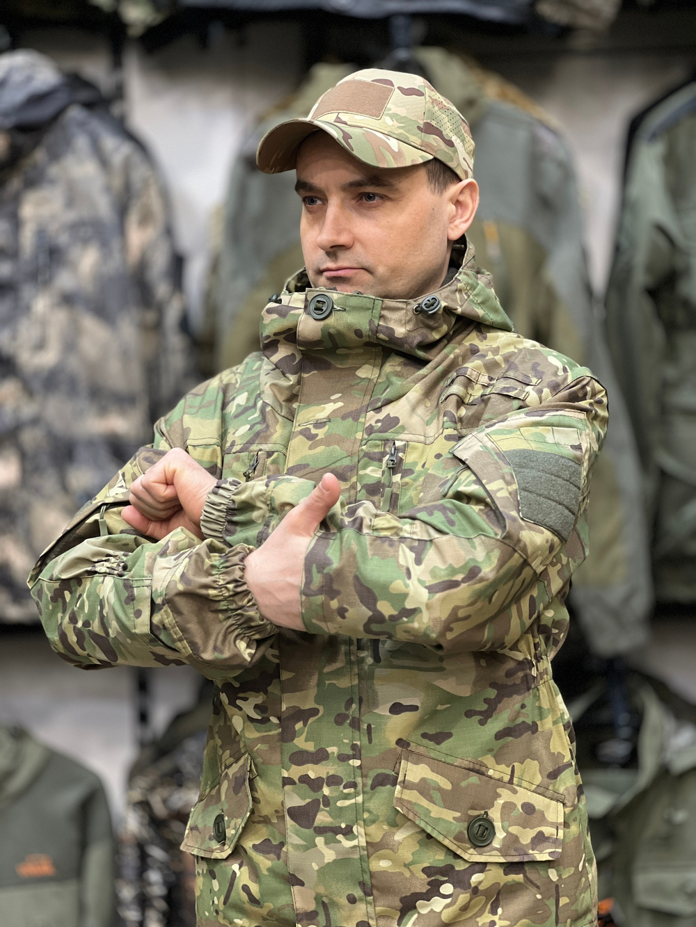 Костюм Горка 6М "Мультикам" с флисом, Рип-стоп (Беларусь)