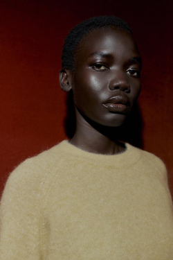 ZARA СВИТЕР ИЗ ШЕРСТИ И АЛЬПАКИ, СВЕТЛО-ЗЕЛЕНЫЙ