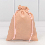 Мешочек 12х15см Бархат класс А (Персиковый)