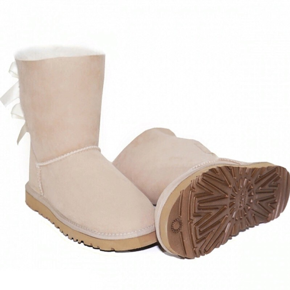 Угги Bailey Bow Short Sand