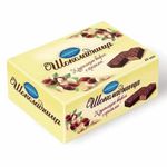 Вафли глазированные КОЛОМЕНСКОЕ "Шоколадница" с орехами, 40 шт. по 30 г, в шоубоксе