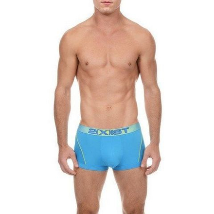 Мужские трусы боксеры голубые 2xist oblique stripes Boxer BLUE