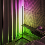 Угловая лампа цветная RGB торшер