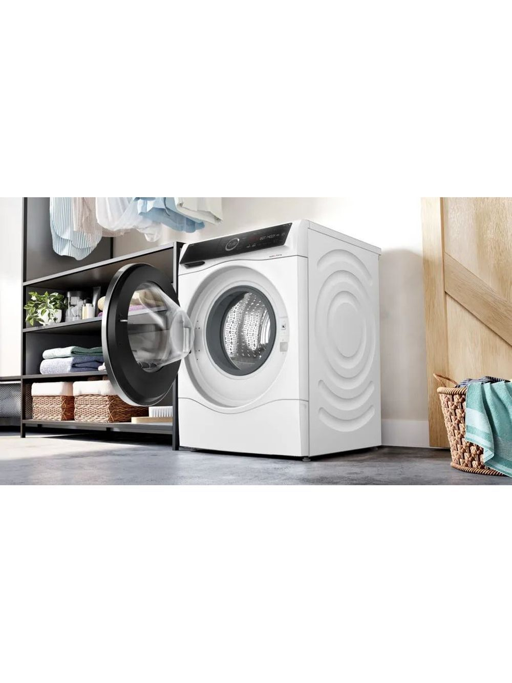 Стиральная машина с сушкой BOSCH WNC254A0ME, 10.5/6 кг, 1400 об/мин, 13 программ, белый