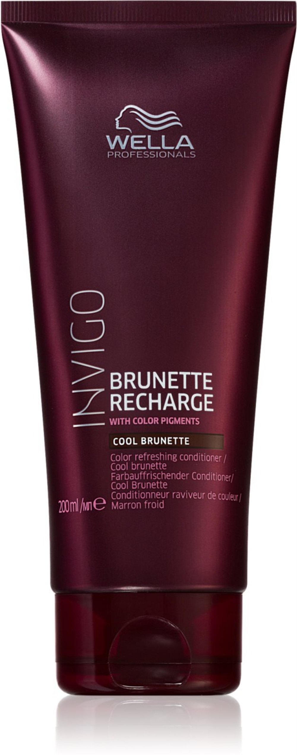 Wella Professionals Invigo Brunette Recharge - кондиционер, усиливающий цвет каштановых волос /  Cool Brunette 200  ml  / GTIN 8005610642970