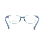 Оправа бабочка Polaroid Kids D834 1ED прозрачно-серая с фиолетовым