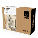 Набор металлических настенных полок Montage, 2 шт., белый