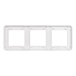 Рамка пластиковая FRM-VERSA-PL-3-WH (Arlight, -) 043782