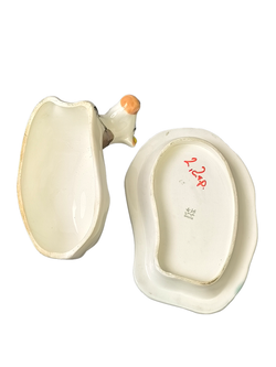 Фаянсовая масленка "Корова" (ЗиК "Конаково")