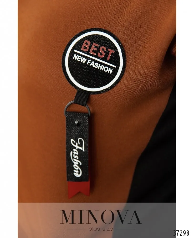 Платье 112-1-терракот Minova