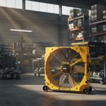 Вентилятор профессиональный DFP 24 Omega Air Control - [60 см / 13800 куб. в час]