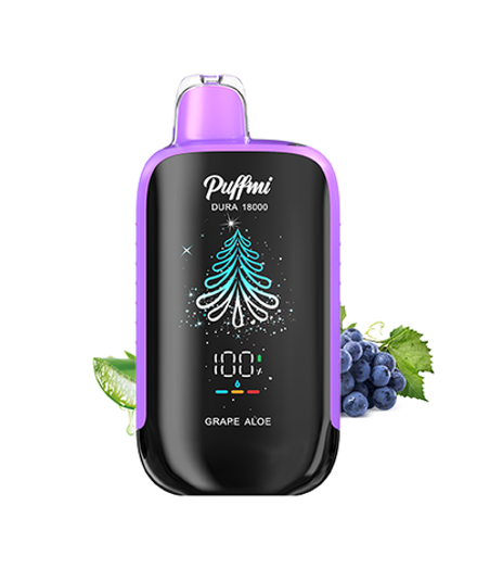 Puffmi Dura Виноград-алоэ - Grape aloe 18000 затяжек 20мг (2%)