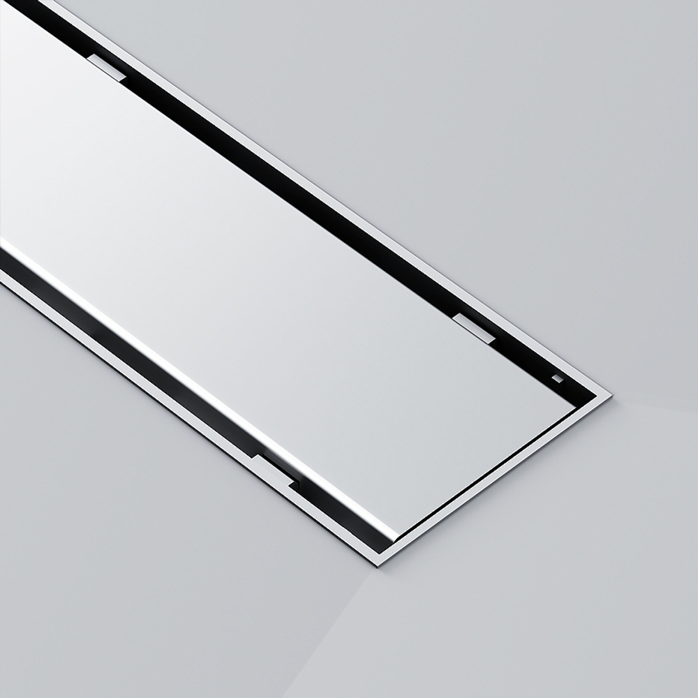 Душевой лоток AM.PM PrimeFlow 60 W02SC-U11-060-04SB с решеткой Хром матовый / под плитку Tile