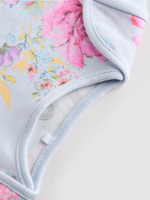 Боди с коротким рукавом для малышей Next E19-739, 3 шт., Молочный, Белый, Голубой