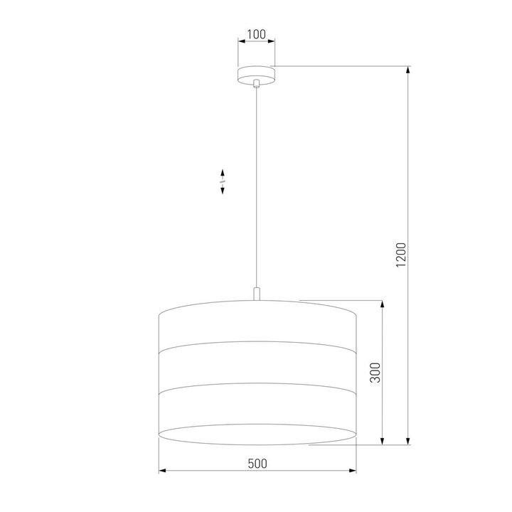 Подвесной светильник TK Lighting 3211 Tago Black