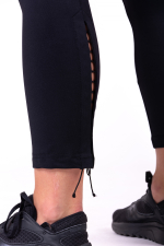 ЛОСИНЫ NEBBIA LACE-UP 7/8 LEGGINGS 661 BLACK