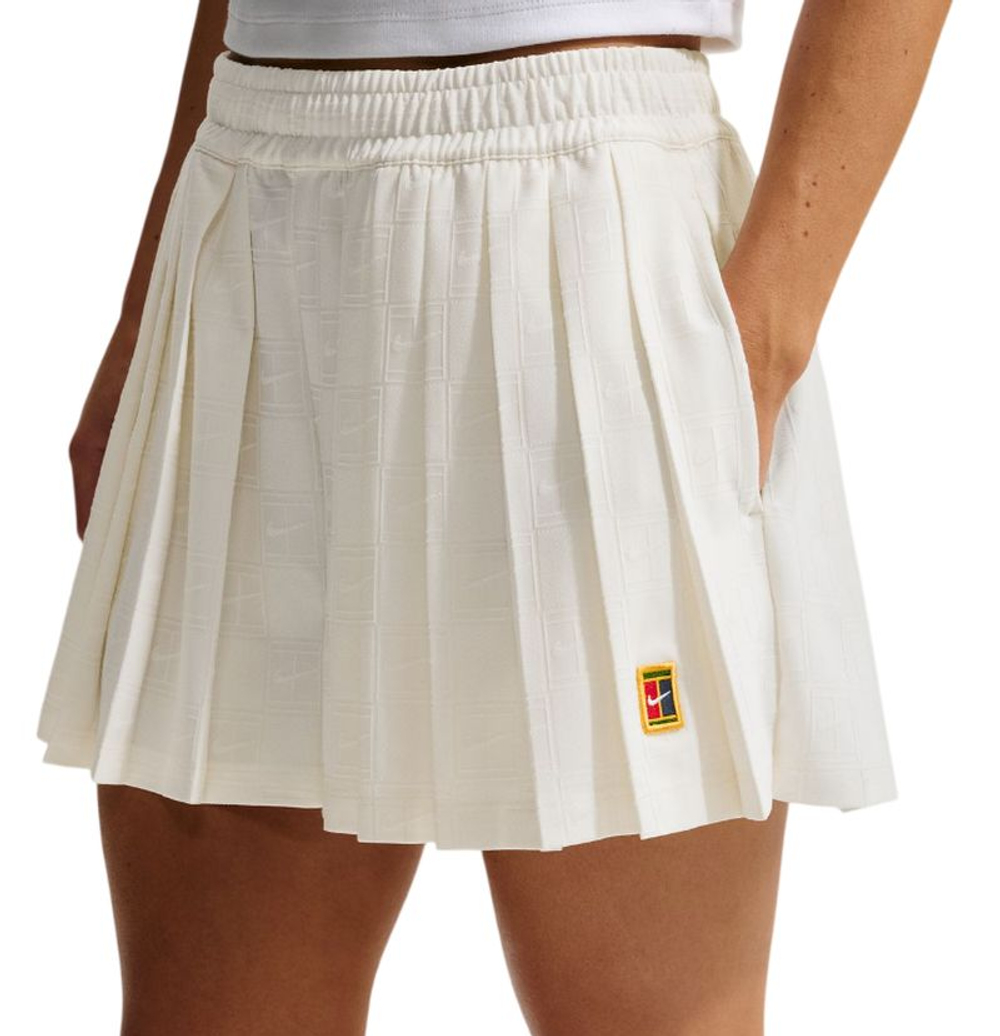 Женские теннисные шорты Nike Court Collection Dri-Fit High-Waisted Tennis - white