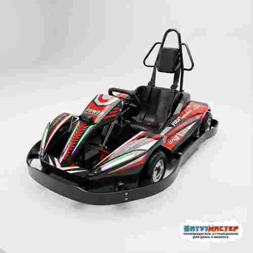 Бамперная электромашинка «Гоночный Импульс» для автодрома, эффектная подсветка