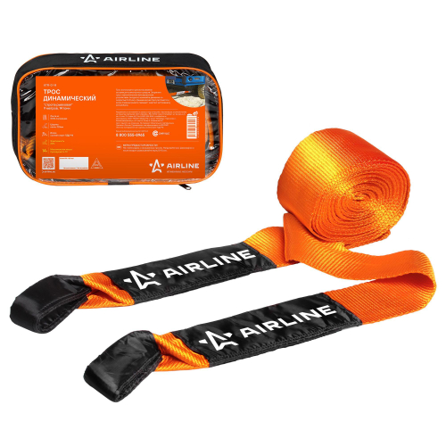 Трос буксировочный динамический 14 т 11 м 120 мм в сумке Airline