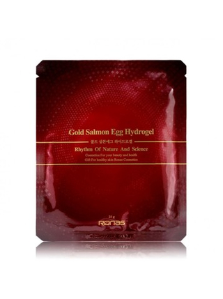 Ronas Маска гелевая на основе золота и экстракта икры лосося - Gold Salmon Egg Hydro Gel Mask, 1 шт