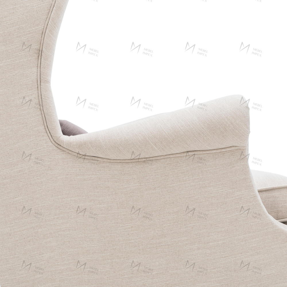 Кресло Leset Монтего, ножки венге, ткань Melva 06, компаньон Melva 20