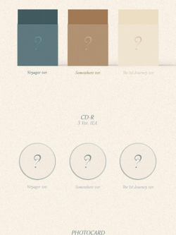 Альбом KIHYUN - VOYAGER 1st Single Album RANDOM Version