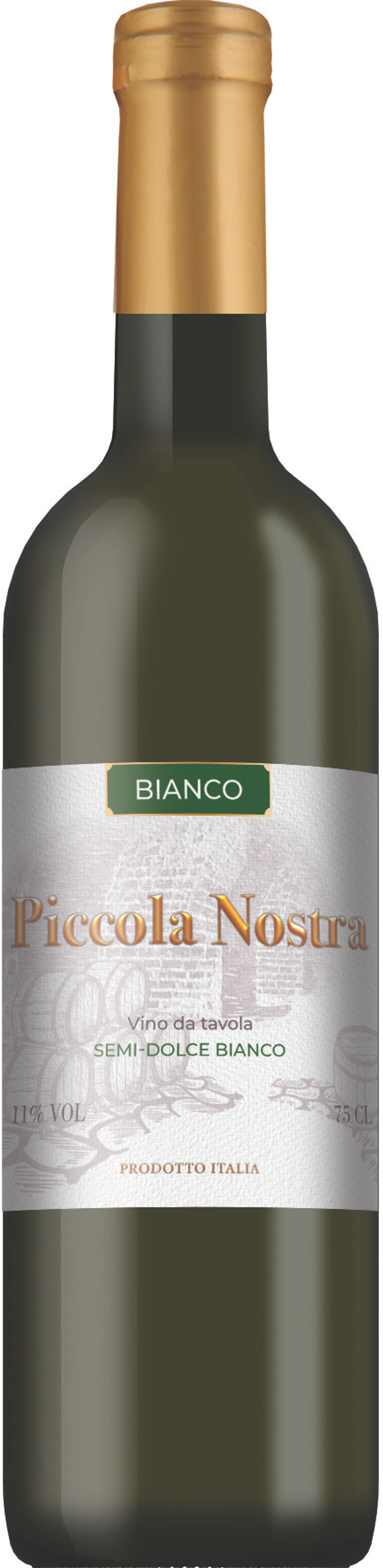 PICCOLA NOSTRA Semi-Dolce Bianco 0.75 л.