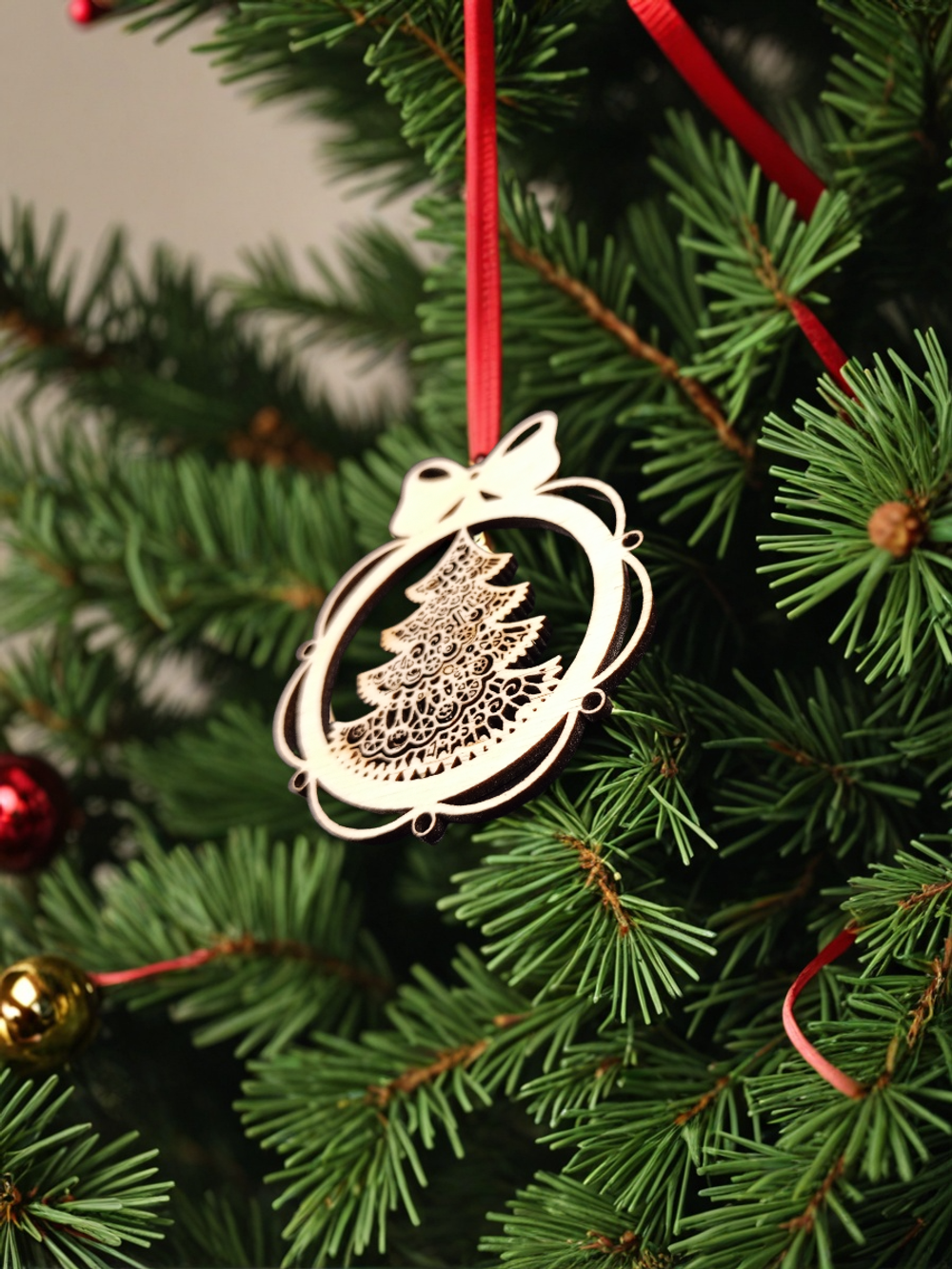 Елочная игрушка Елочка