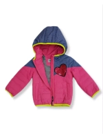 Куртка детская демисезонная с сердечком весна